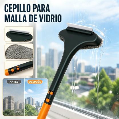 🧼🔥【Compra 1 y llévate 1 gratis】Cepillo de limpieza multiusos 2 en 1✨Ayuda de limpieza eficaz