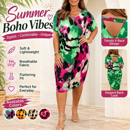 🔥✨【50%OFF】👗【40-120KG】Nuevo vestido de moda, diseño clásico, elegante y sencillo