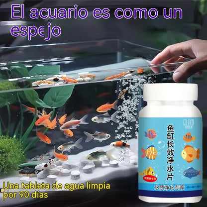 🐠🌿 Pastillas purificadoras de agua para acuario + pastillas oxigenadoras