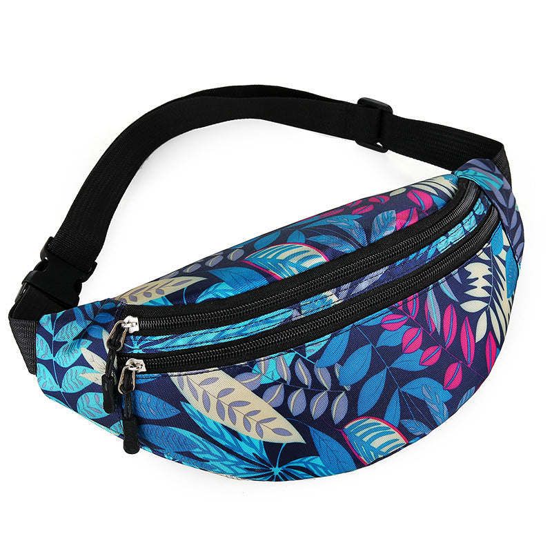 Riñonera elegante para mujer, impermeable y ligera, con múltiples bolsillos para guardar objetos durante los viajes.