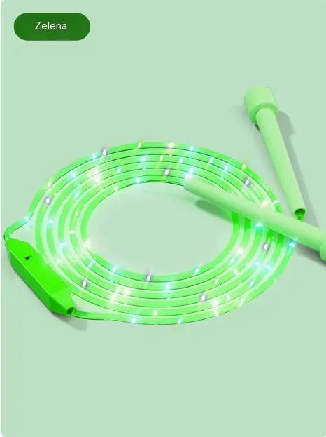 🏃【Kupte 2, získejte 2 zdarma】4 kus 560 českých korun🌈 LED svítící švihadlo pro děti