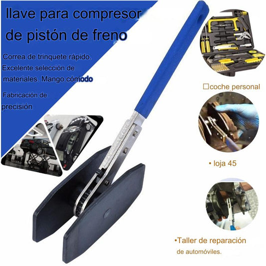 🔥🔧Herramienta de pinza de freno de coche, herramienta de mantenimiento automático de 360°, llave, separador de pistón de freno