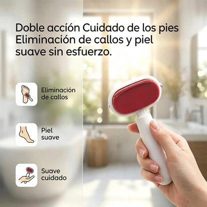 🔥2 juegos por 26 euros📢📢¡50% de descuento! ⏰Exfoliante de pies de doble cara, elimina fácilmente los callos.