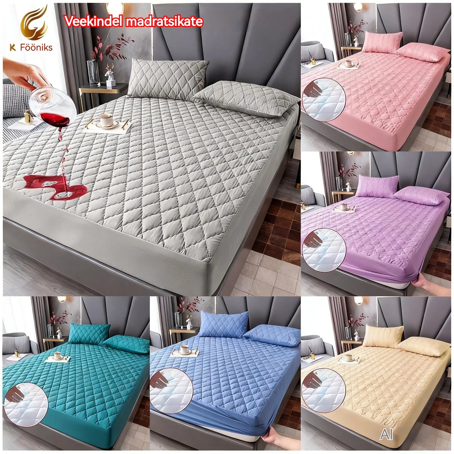 🛏️🛏️🛏Veekindlad, uriinikindlad ja tolmukindlad madratsikatted ja madratsikaitsed
