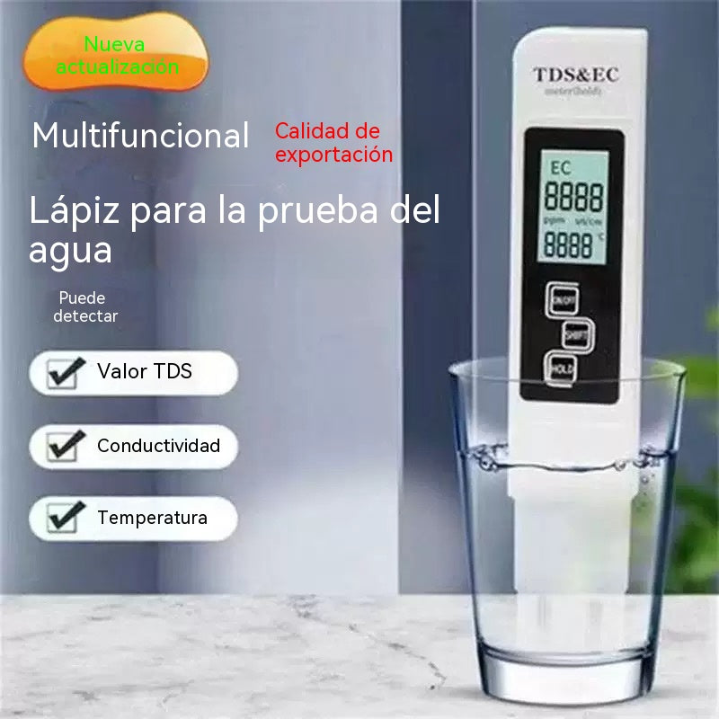 💧Compra 1 y recibe 1 gratis🔍 Medidor TDS Digital 3 en 1 para Agua – Comprueba la Calidad del Agua en Segundos ✨