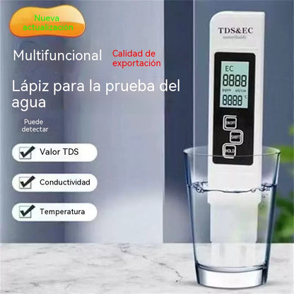 💧Compra 1 y recibe 1 gratis🔍 Medidor TDS Digital 3 en 1 para Agua – Comprueba la Calidad del Agua en Segundos ✨
