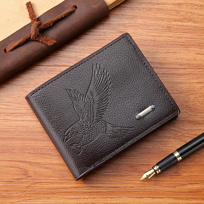 🛡️3 artículos por solo 25 euros💳Nueva cartera para hombre, con múltiples ranuras para tarjetas, estilo elegante y formal, diseño compacto.