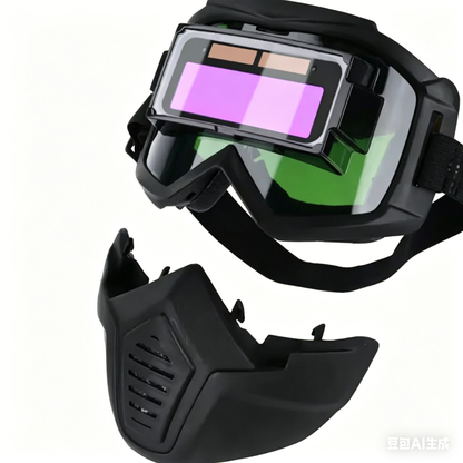 🔥🔥🔥🔥【Oferta especial】Casco de soldadura con oscurecimiento automático de cara completa