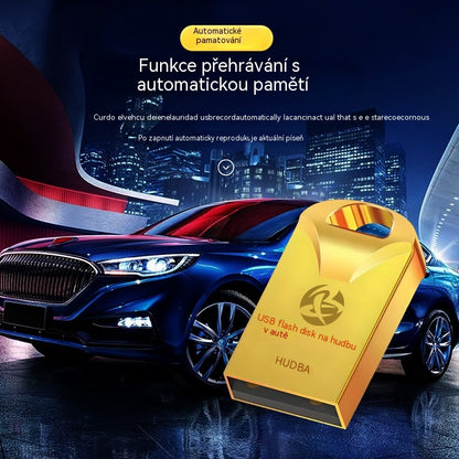 【32 GB】Vysoce kvalitní univerzální USB disk pro hudbu do auta 【2 500 populárních skladeb + 100 videí】
