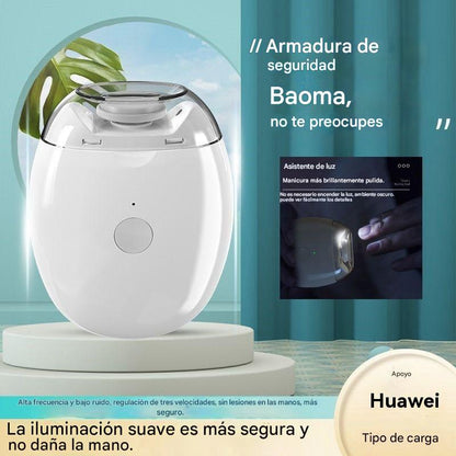 ⏰ ¡Oferta por tiempo limitado! 💅 ✨ Lima de uñas automática (1 unidad), cuidado de uñas seguro y delicado 👶🔧