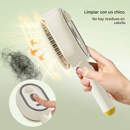 📢📢¡Oferta especial! ⏰Peine de masaje eléctrico con airbag, spray y aceite esencial, peine para nutrir y rociar el cabello✨🔥