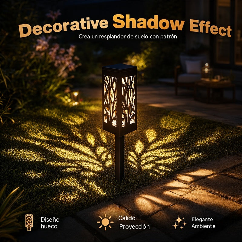 【Compra 1 y llévate 1 gratis】Luces solares impermeables para jardín con estacas