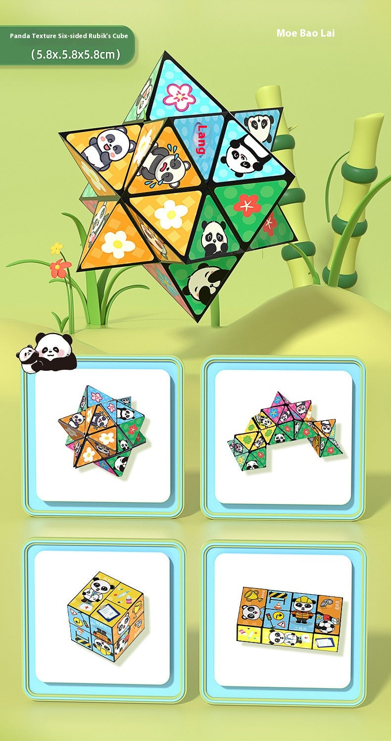 🔥【Compra 1, llévate 1 gratis】Cubo de Rubik con deformación geométrica, rompecabezas 3D, bloques de construcción🧩Precio medio desde 5 euros