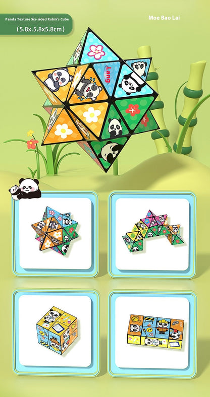 🔥【Compra 1, llévate 1 gratis】Cubo de Rubik con deformación geométrica, rompecabezas 3D, bloques de construcción🧩Precio medio desde 5 euros