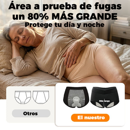 💞🔥【Paquete de 7 piezas】Ropa interior de algodón puro de talle alto para mujer, cómoda y antibacteriana【35-100 kg】