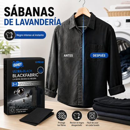 【Compra 1 y llévate 1 gratis】【2 caja/20 comprimidos】 Hojas para teñir ropa: restauran el color de prendas y pantalones negros o blancos desgastados o amarillentos.