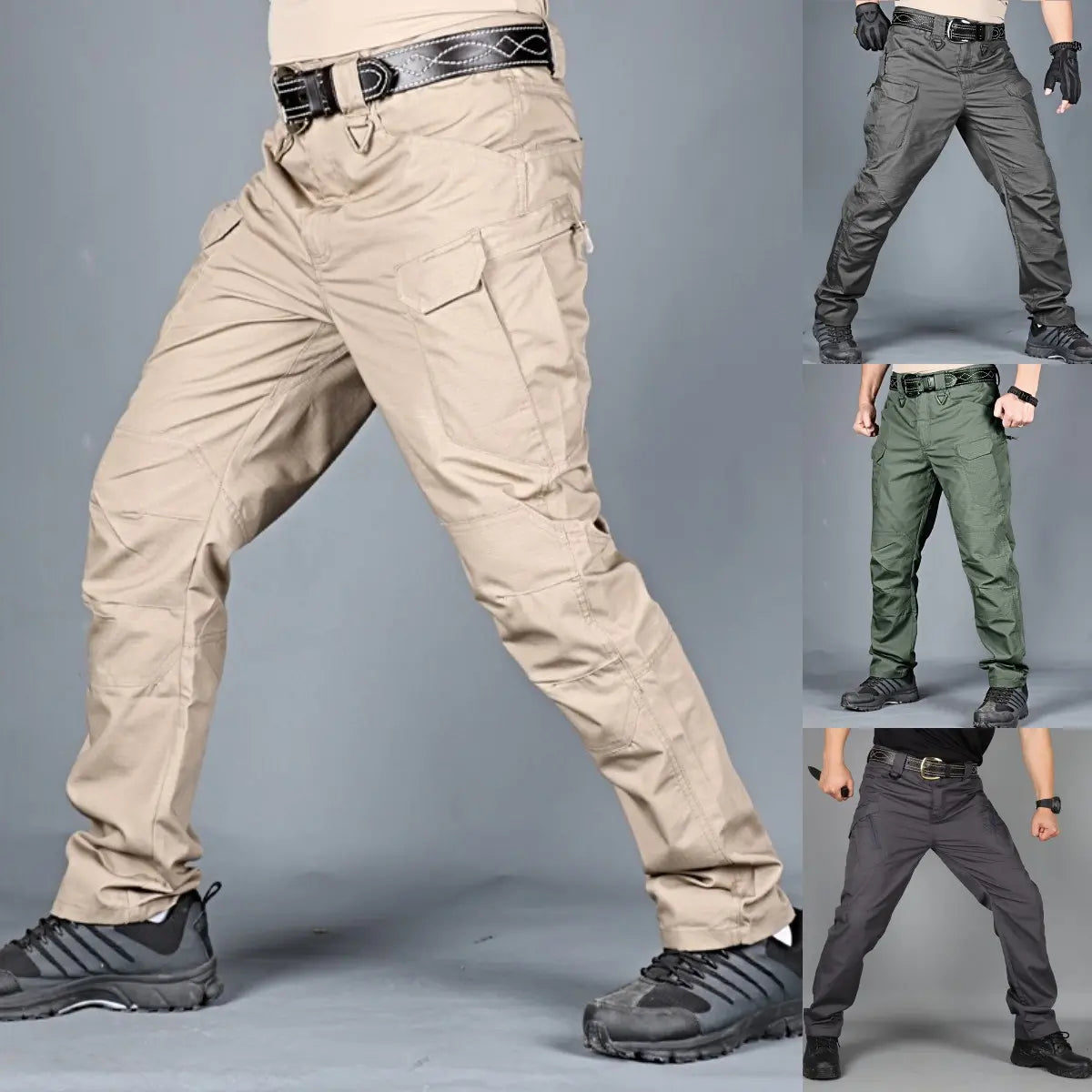 【S-6XL】 (40-105kg)pantalones de trabajo para hombres pantalones militares ❤️