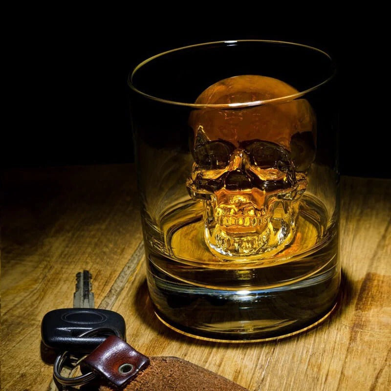 🥳¡OFERTA ESPECIAL 2026!💀🧊 ¡50% DE DESCUENTO! Bandeja de silicona con forma de calavera para cubitos de hielo DIY: una calavera gigante de fusión lenta para whisky, cócteles y más.✨