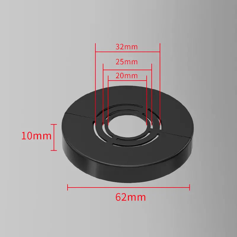 【10 modelos: 28 €】🔧 Cubretubos magnético – 🛠️ Diseño de dos piezas, instalación sin herramientas: cubre los huecos alrededor de las tuberías en segundos. Estética elegante. ¡Ideal para la cocina y el baño! ✨