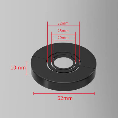 【10 modelos: 28 €】🔧 Cubretubos magnético – 🛠️ Diseño de dos piezas, instalación sin herramientas: cubre los huecos alrededor de las tuberías en segundos. Estética elegante. ¡Ideal para la cocina y el baño! ✨