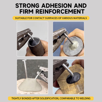 💥💥【160 g】Pegamento reparador de alta resistencia para fundición, metal, cerámica, muebles, plásticos, acero y hierro.