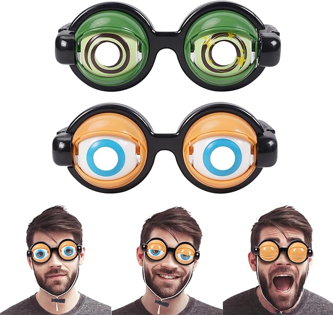 🔥Especial de Navidad: ¡50% de descuento! 🏆Oferta por tiempo limitado💥Gafas parpadeantes divertidas🥸