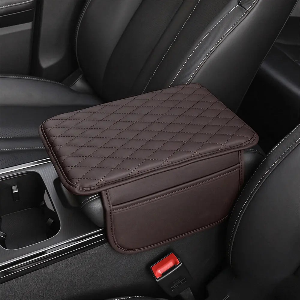 🔥 ¡50 % de descuento ahora! 🚗 Funda para reposabrazos de consola central (con bolsillo lateral de almacenamiento): suave acolchado protector combinado con funcionalidad de almacenamiento.