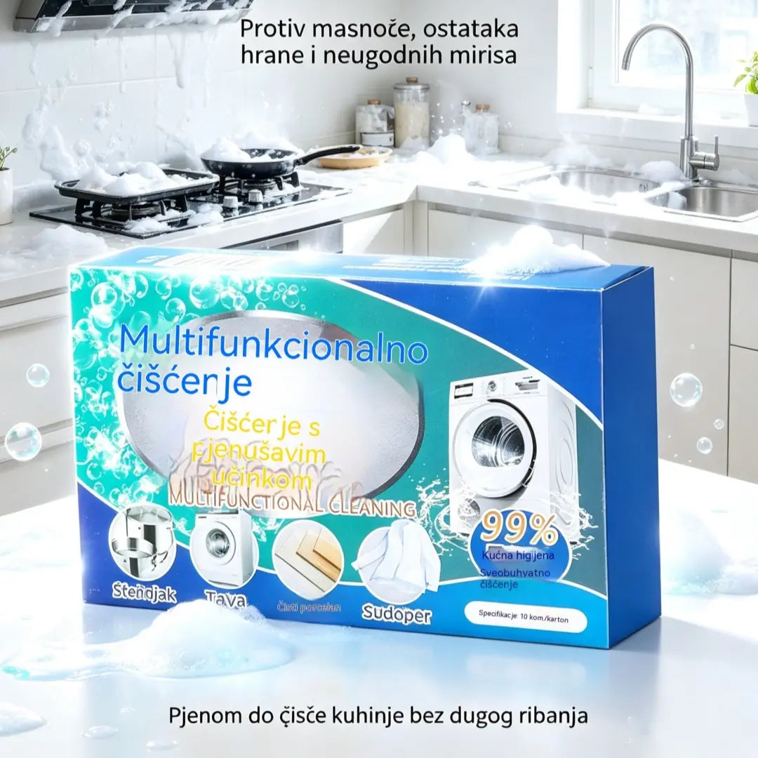 【4 kutija / 40 komada】💦 Višenamjenske šumeće tablete za čišćenje domai