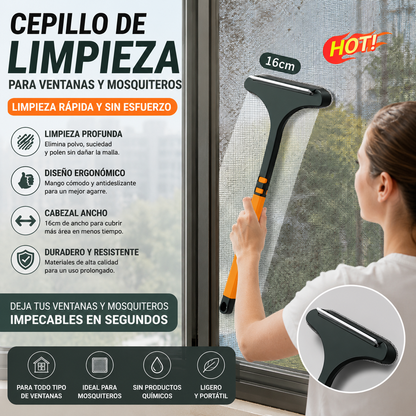 🧼✨Cepillo de limpieza multiusos 2 en 1✨Ayuda de limpieza eficaz