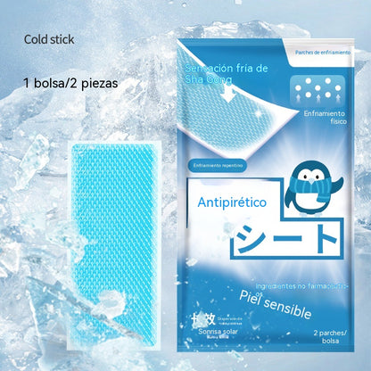 ☀️40 piezas🧊 Parches refrescantes instantáneos: Proporcionan un frescor instantáneo. Tecnología de gel de cuatro capas, resistente al sudor y respetuoso con la piel.