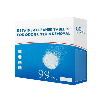 【4 cajas 40 piezas 28 euros】Pastillas limpiadoras para retenedores para eliminar olores y manchas