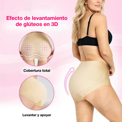 🔥【50%OFF】🔥Último día - 50% de descuento - Braguitas antibacterianas de cintura alta para controlar el vientre