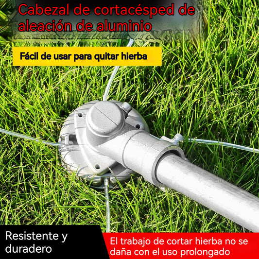 💯【50%OFF】Cabezal desbrozador universal de aleación de aluminio reforzado para cortacésped