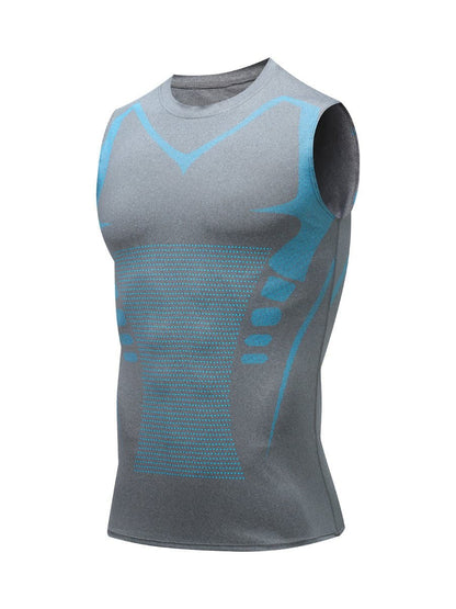 🛡️💎 Chaleco moldeador iónico: fresco y compresivo, alisa la grasa del abdomen y la cintura. Diseño invisible, luce aún mejor debajo de una camisa. ¡Recupera tu confianza! 💪✨