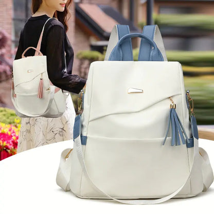 💓50%OFF👜La nueva mochila de viaje de piel suave, con diseño moderno y gran capacidad, para dos usos.