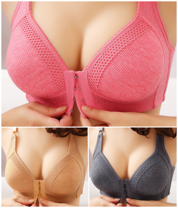 【3 piezas 29 euros】Sujetador push-up de alta calidad, sin costuras, moderno y sexy, previene la flacidez【40-90KG】