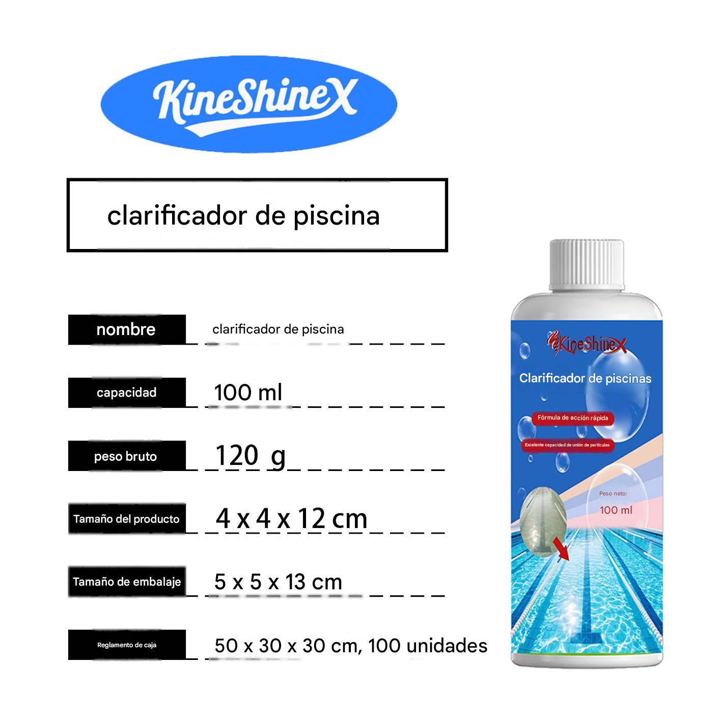 💧【Compra 1 y llévate 1 gratis】 Solución purificadora para piscinas: ¡Agua clara y brillante para nadar sin preocupaciones! ✨🏊‍♂️💙