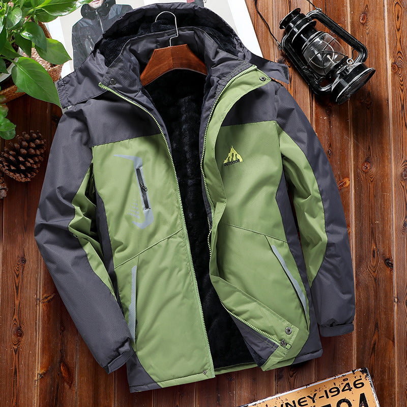 【L-5XL】 Alta calidad 🔥 Mismo estilo para hombres y mujeres, chaqueta de invierno cálida, impermeable y resistente al frío.