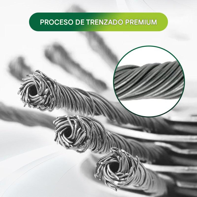 🔥【2 piezas 26 euros】🔥Cabezal de corte reemplazable para cortacésped/desbrozadora - cabezal de corte de acero para cortar césped 🌿✂️⚙️