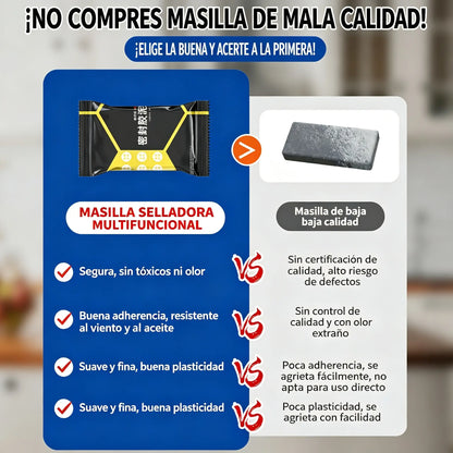 【10 piezas por 26€】🔧 Masilla Selladora Impermeable Blanca – Repara Agujeros de Aire Acondicionado, Paredes y Tuberías 💧🏠