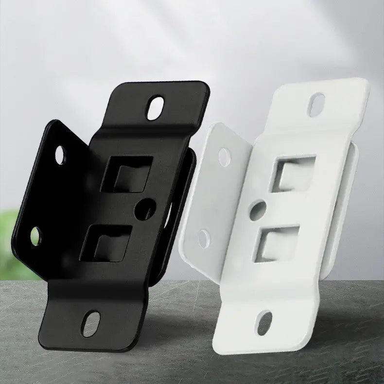 【20 piezas】Conector de accesorios para muebles en forma de L de 90 grados