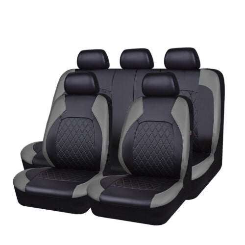 🚗Juego universal de fundas para asientos de coche de cuero suave
