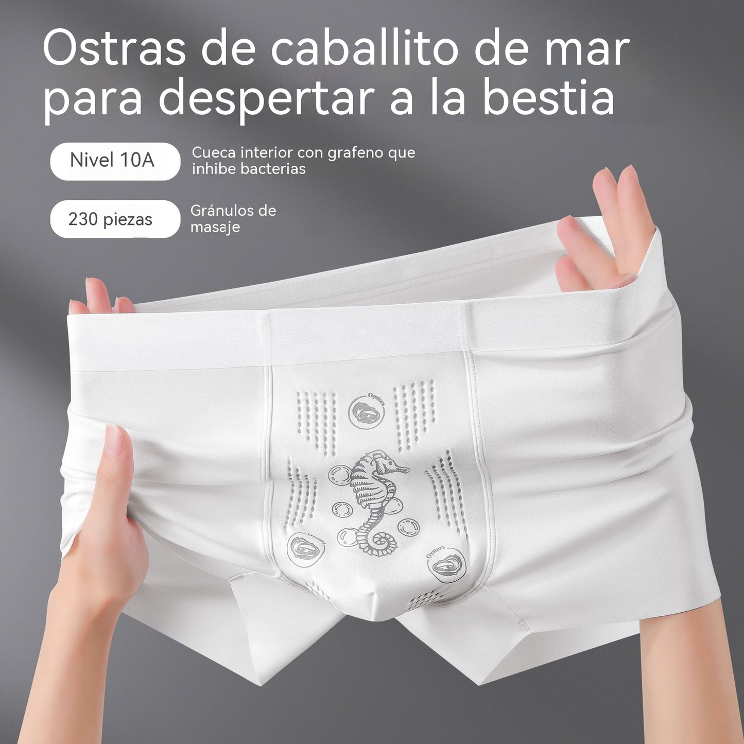 [L-4XL] Nueva ropa interior ligera para hombre 2026: absorbe la humedad, transpirable y antibacteriana