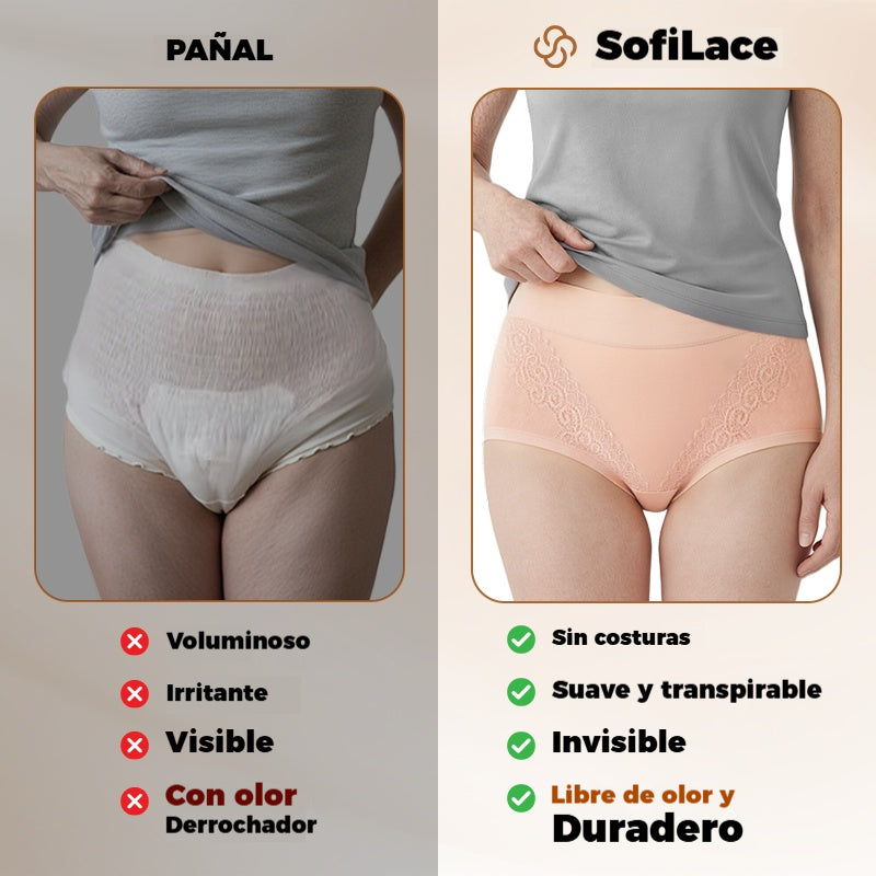 🔥🩲【50%OFF】Último día - 50% de descuento - Braguitas antibacterianas de cintura alta para control de abdomen