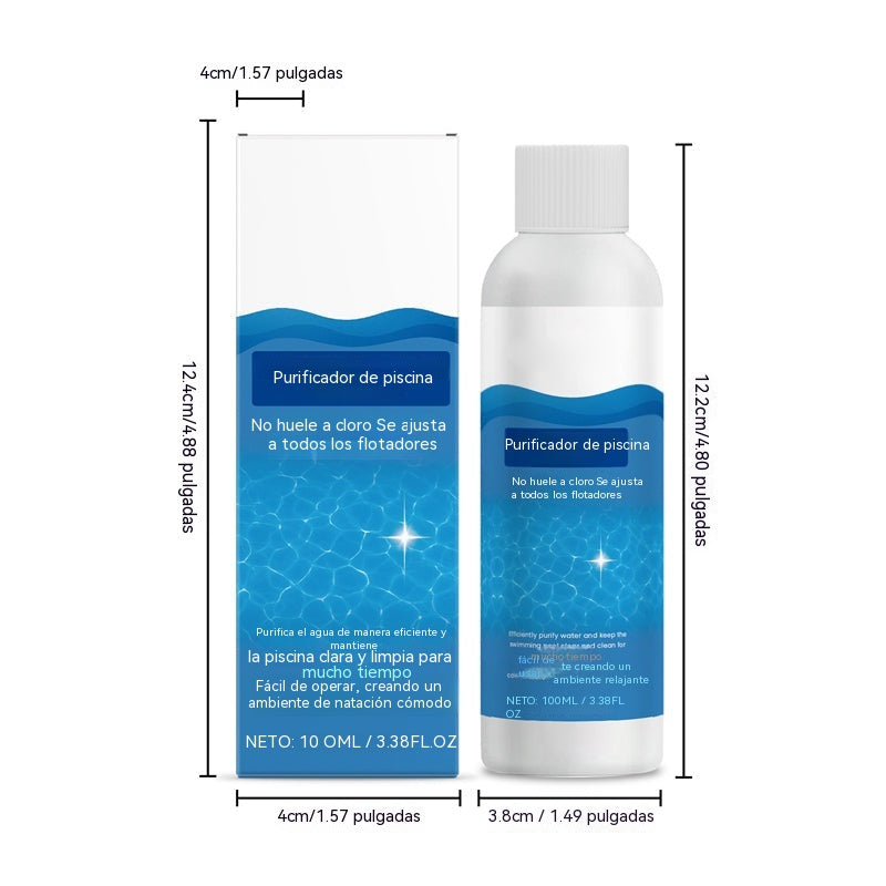 💧Compra 1, llévate 1 gratis! ✨ Dile adiós al agua verde y a los químicos agresivos: solo agua pura y fresca en cada baño. 🏊‍♂️💙