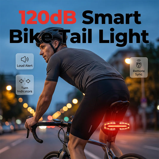 🚴Nueva bocina inalámbrica multifuncional con intermitentes a control remoto
