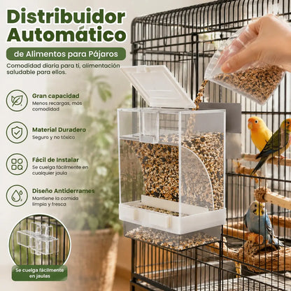 Comedero Automático para Pájaros