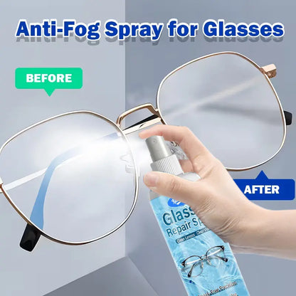 Spray profesional para reparar arañazos en lentes