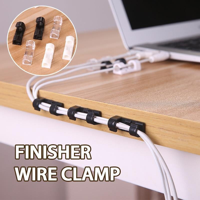 🎁【40 Piezas】🚨 Solo hoy: 50% de descuento en clips autoadhesivos para cables.