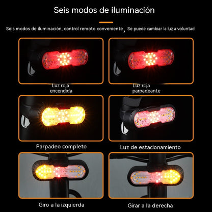 Nueva bocina inalámbrica multifuncional con intermitentes a control remoto